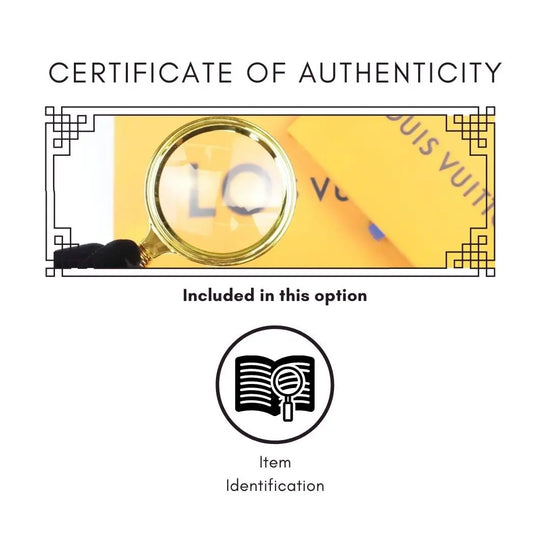 LVBagaholic Certificate of Authenticity (Regular Item) + Item Identification LVBagaholic
