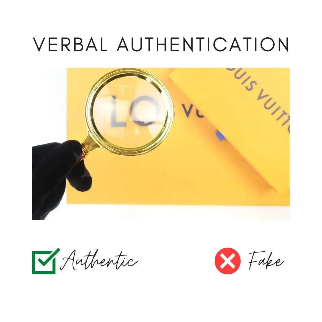 Louis Vuitton Verbal Authentication