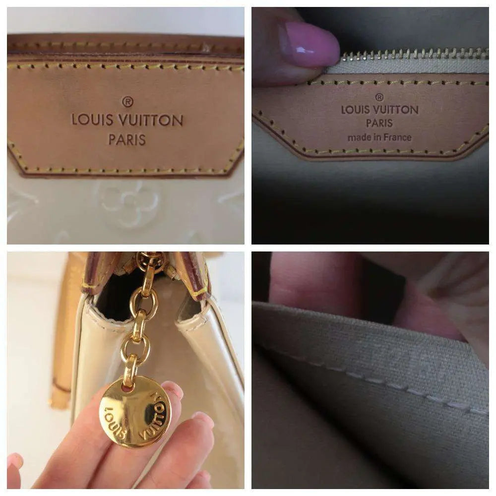 Louis Vuitton Perle Monogram Vernis French Wallet