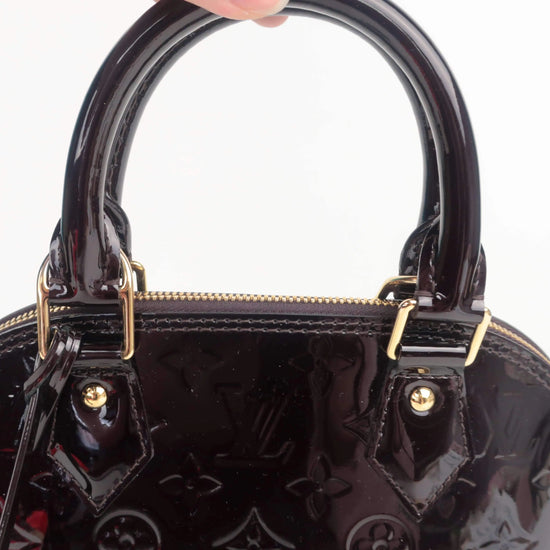 Louis Vuitton Louis Vuitton Alma BB Amarante Vernis Bag LVBagaholic