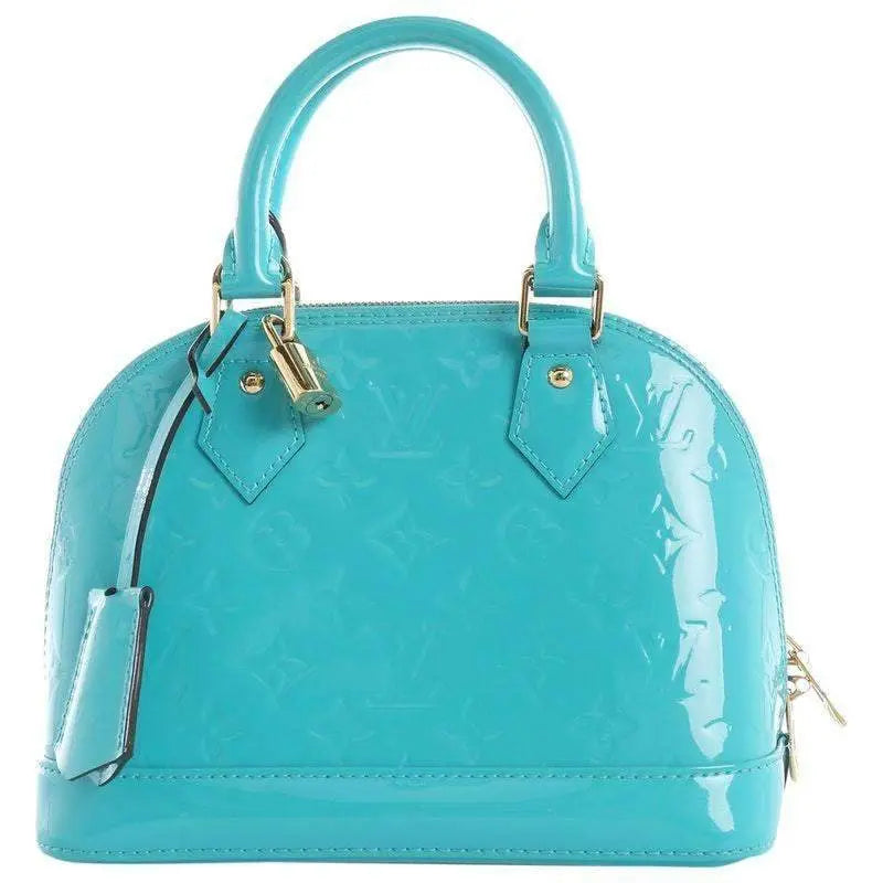 Alma Louis Vuitton bag Hopscotch BB Light blue Leather ref.690445