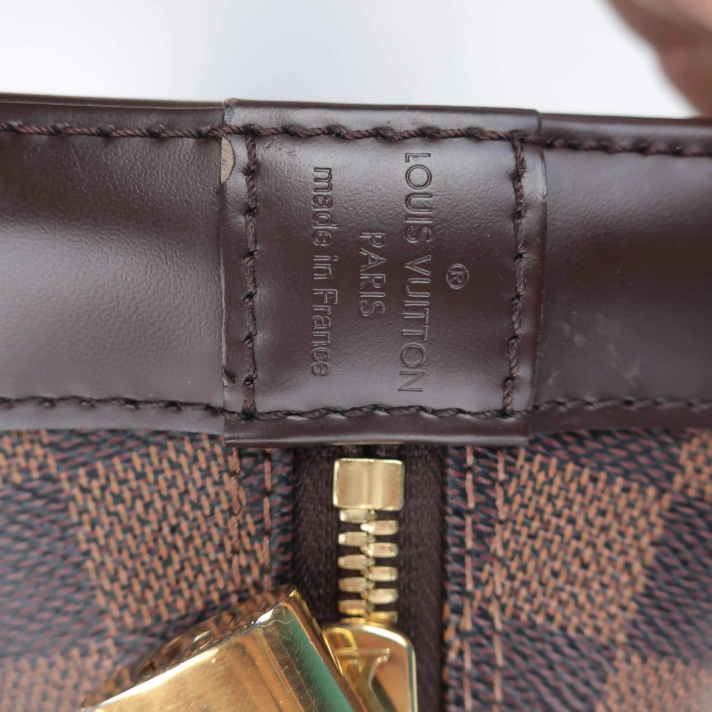 Louis Vuitton Alma PM Damier Ebene DE with strap – Bagaholic