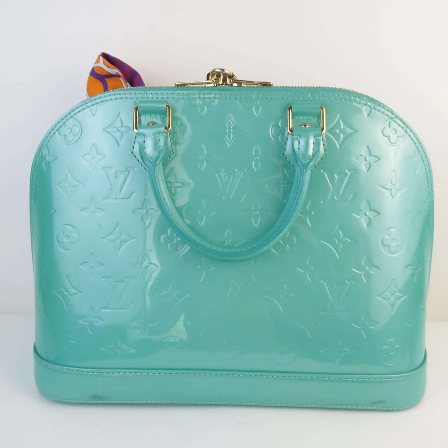 Louis Vuitton Louis Vuitton Alma PM Turquoise Vernis Bag LVBagaholic