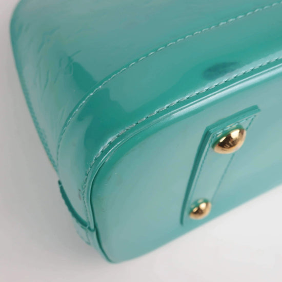 Louis Vuitton Louis Vuitton Alma PM Turquoise Vernis Bag LVBagaholic