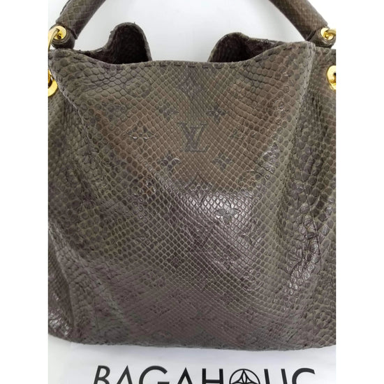 Cargar imagen en el visor de la galería, Louis Vuitton Louis Vuitton Artsy MM Python Bag LVBagaholic
