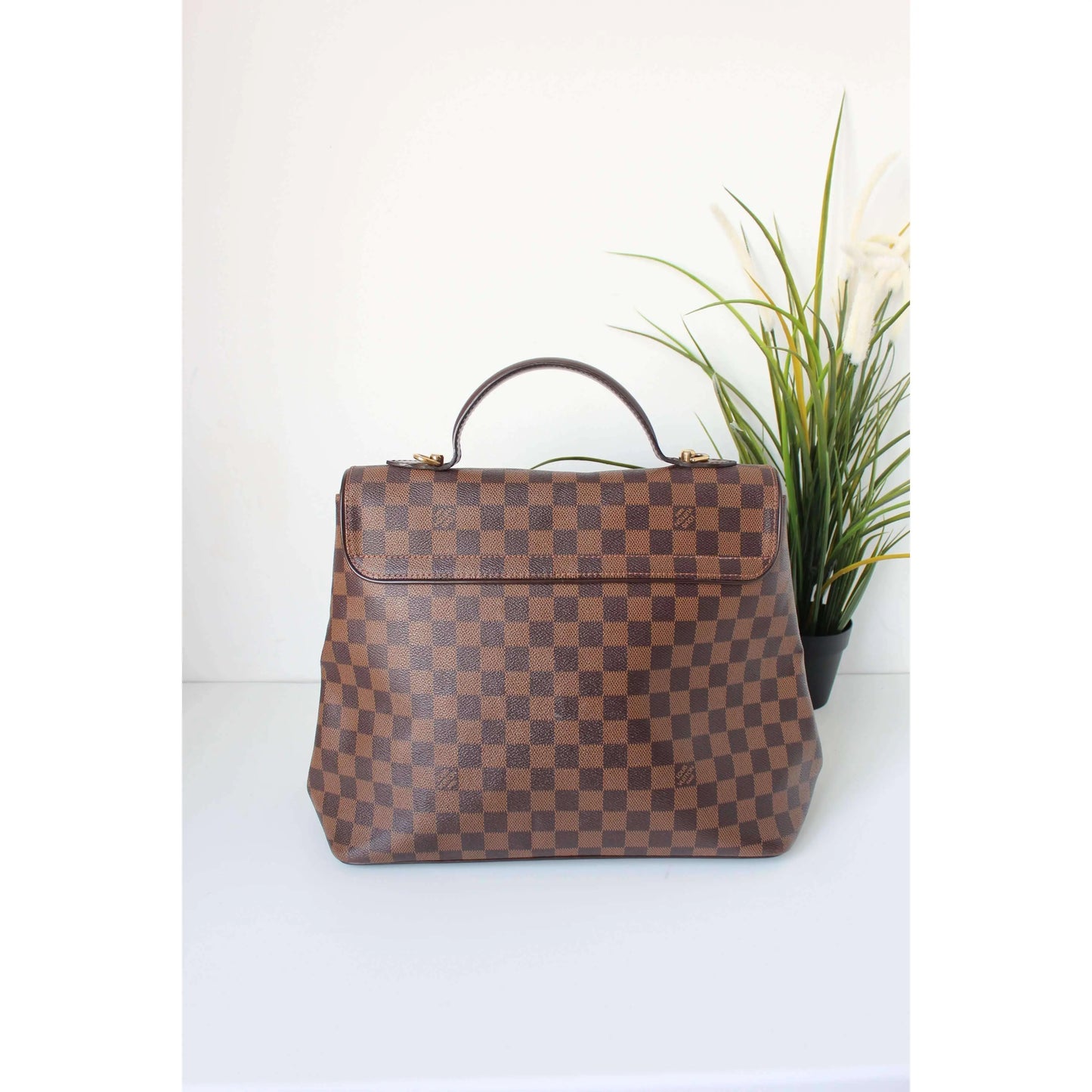 Louis Vuitton Louis Vuitton Bergamo GM Damier Ebene Bag LVBagaholic