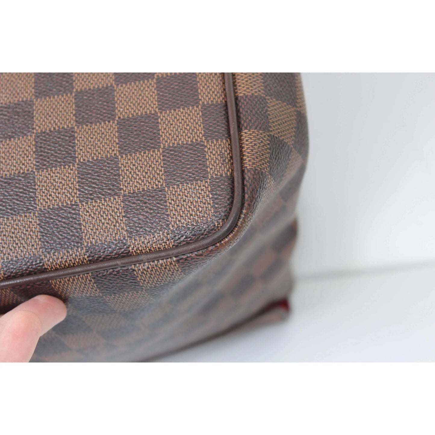 Louis Vuitton Louis Vuitton Bergamo GM Damier Ebene Bag LVBagaholic