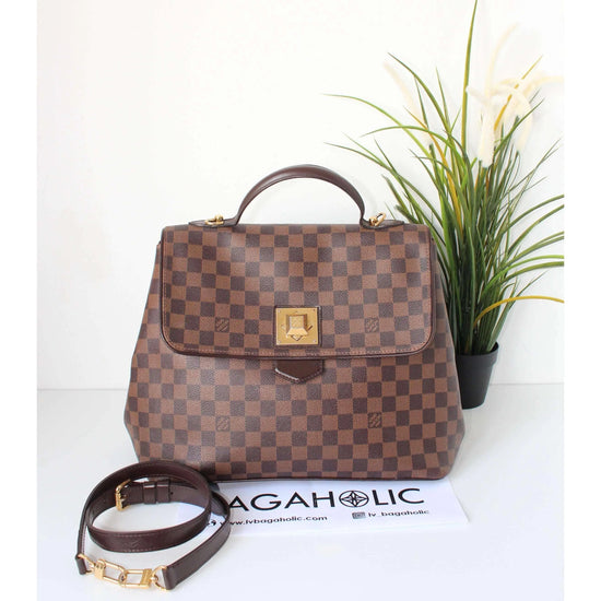 Louis Vuitton Louis Vuitton Bergamo GM Damier Ebene Bag LVBagaholic