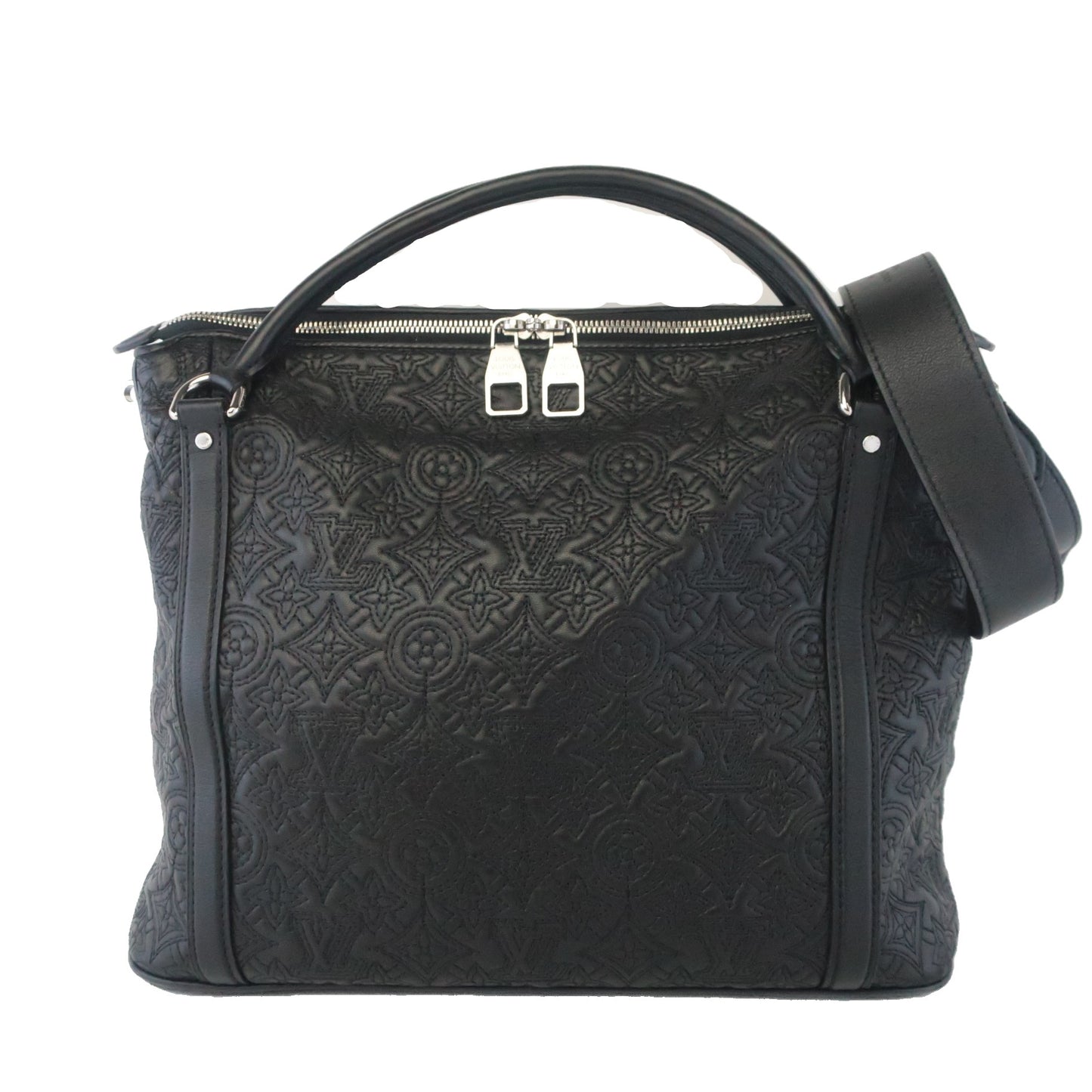 Louis Vuitton Antheia Ixia Monogram PM Black Leather Crossbody Handbag 2011