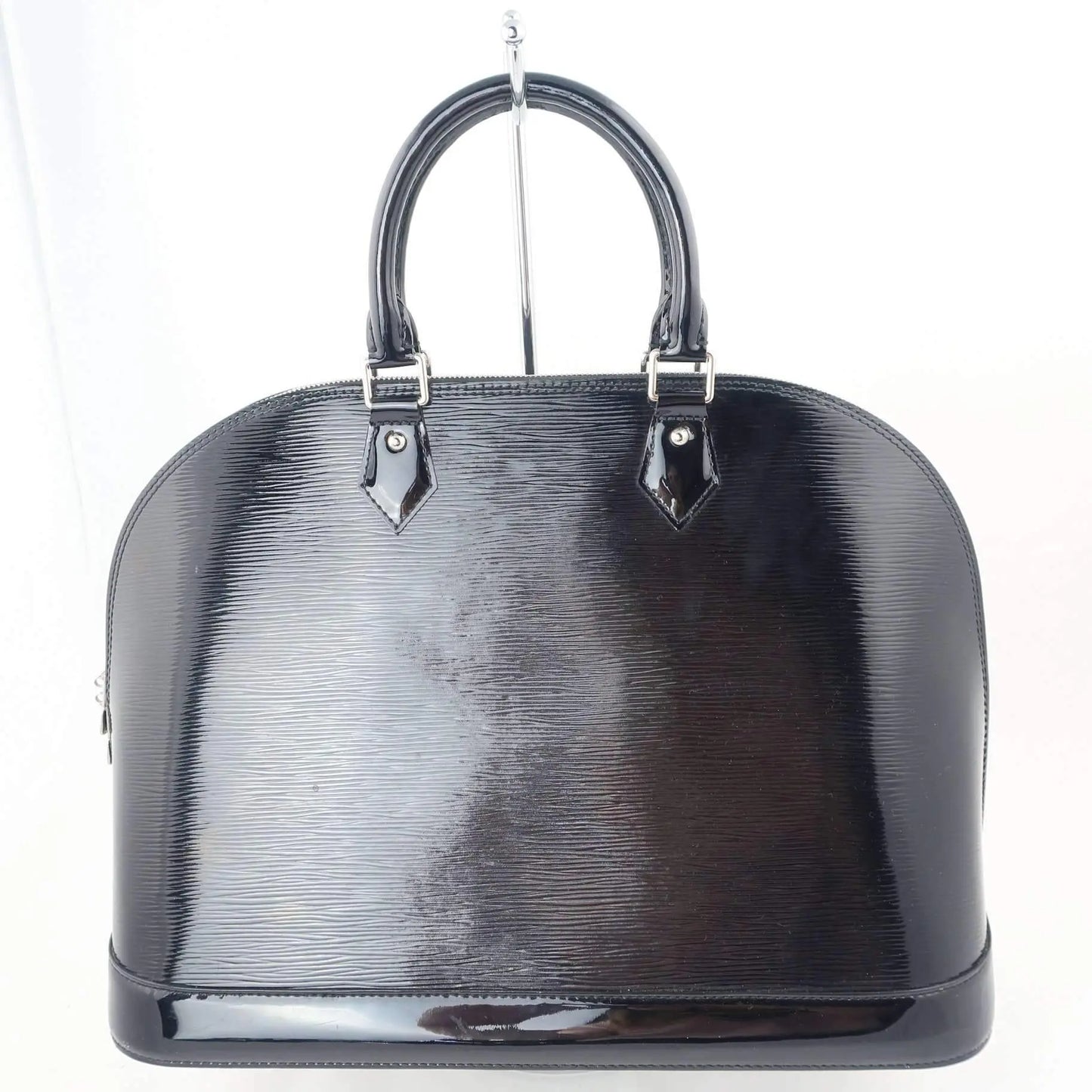 Louis Vuitton Louis Vuitton Black Epi Electric Leather Alma MM Bag LVBagaholic