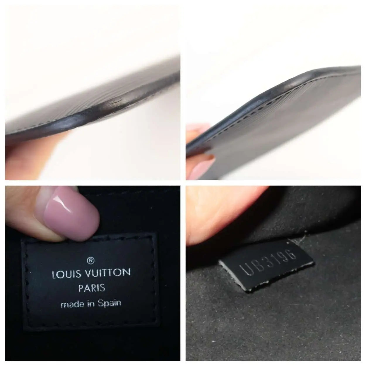 Louis Vuitton Louis Vuitton Black Epi Leather Neverfull MM Bag With Pouch LVBagaholic