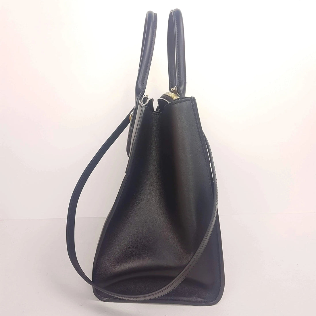 Louis Vuitton Black Leather City Steamer MM Bag – Bagaholic