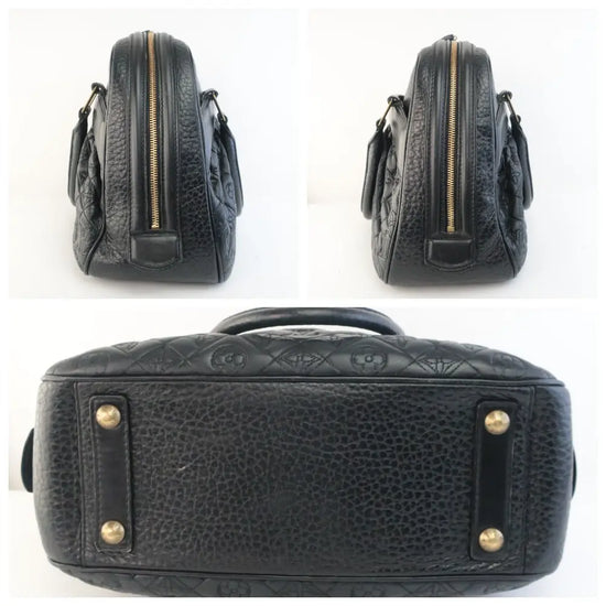 Louis Vuitton Louis Vuitton Black Limited Edition Leather Mizi Vienna Bag LVBagaholic
