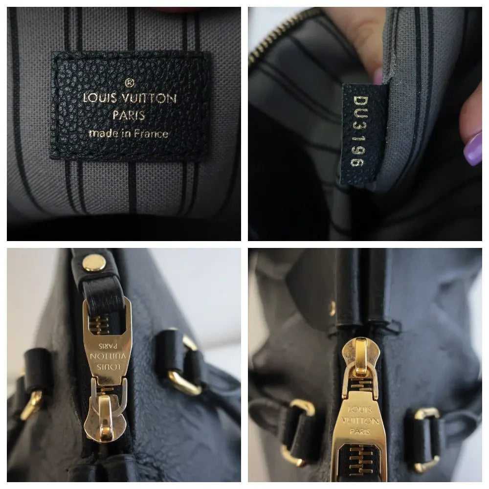 Cargar imagen en el visor de la galería, Louis Vuitton Louis Vuitton Black Monogram Empreinte Leather Mazarine MM Bag LVBagaholic
