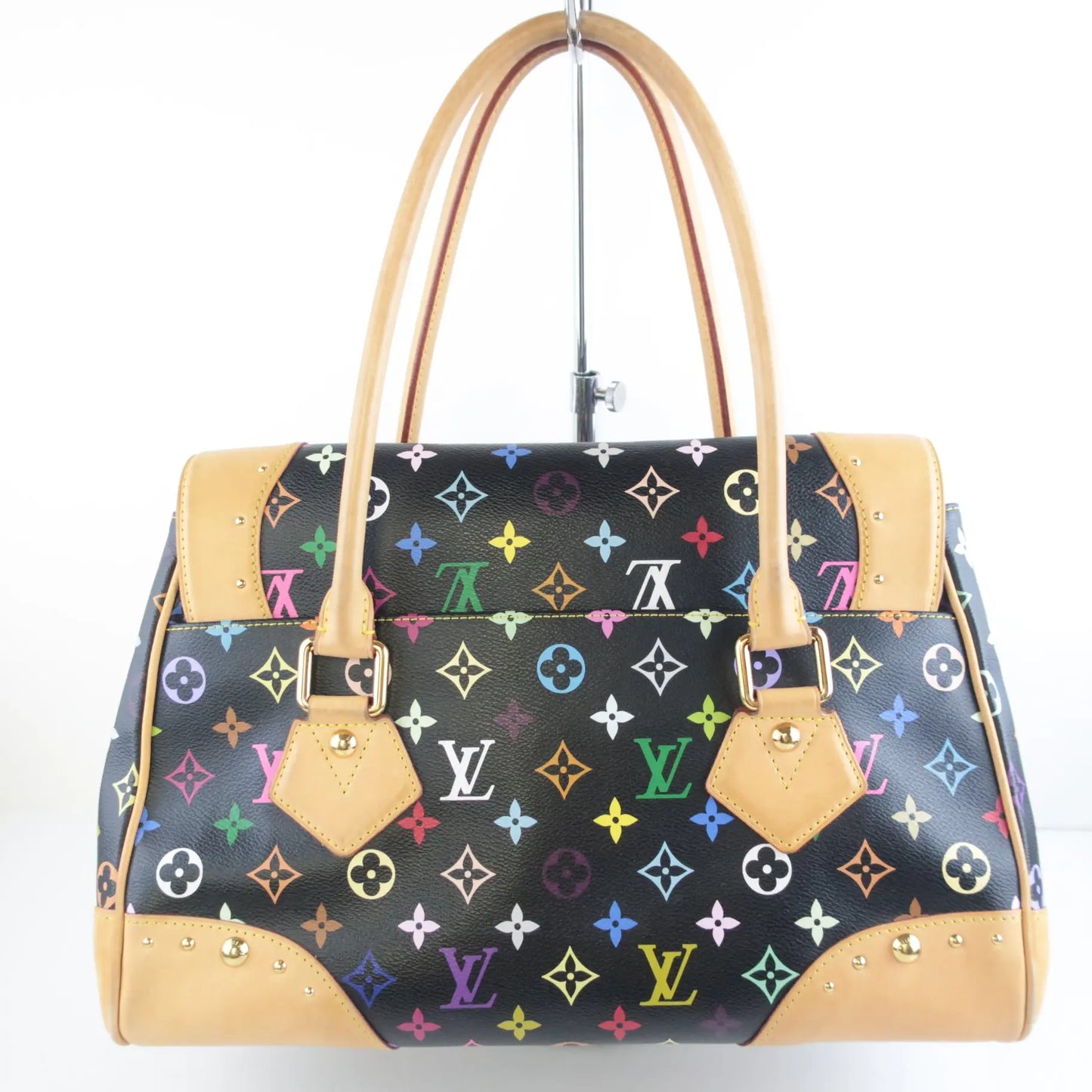 Load image into Gallery viewer, Louis Vuitton Louis Vuitton Black Monogram Multicolore Beverly GM Bag LVBagaholic
