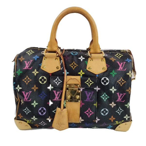 Louis Vuitton Multicolore Speedy 30 Bag (Black) – Bagaholic