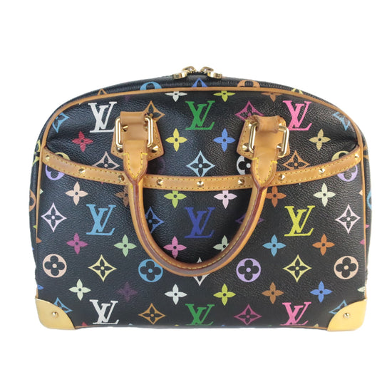 Louis Vuitton Louis Vuitton Black Monogram Multicolore Trouville Bag LVBagaholic