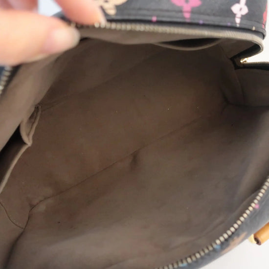 Louis Vuitton Black Monogram Multicolore Trouville Bag – Bagaholic