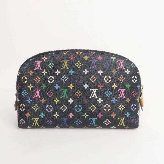 Louis Vuitton Louis Vuitton Black Multicolor Cosmetics Pouch LVBagaholic