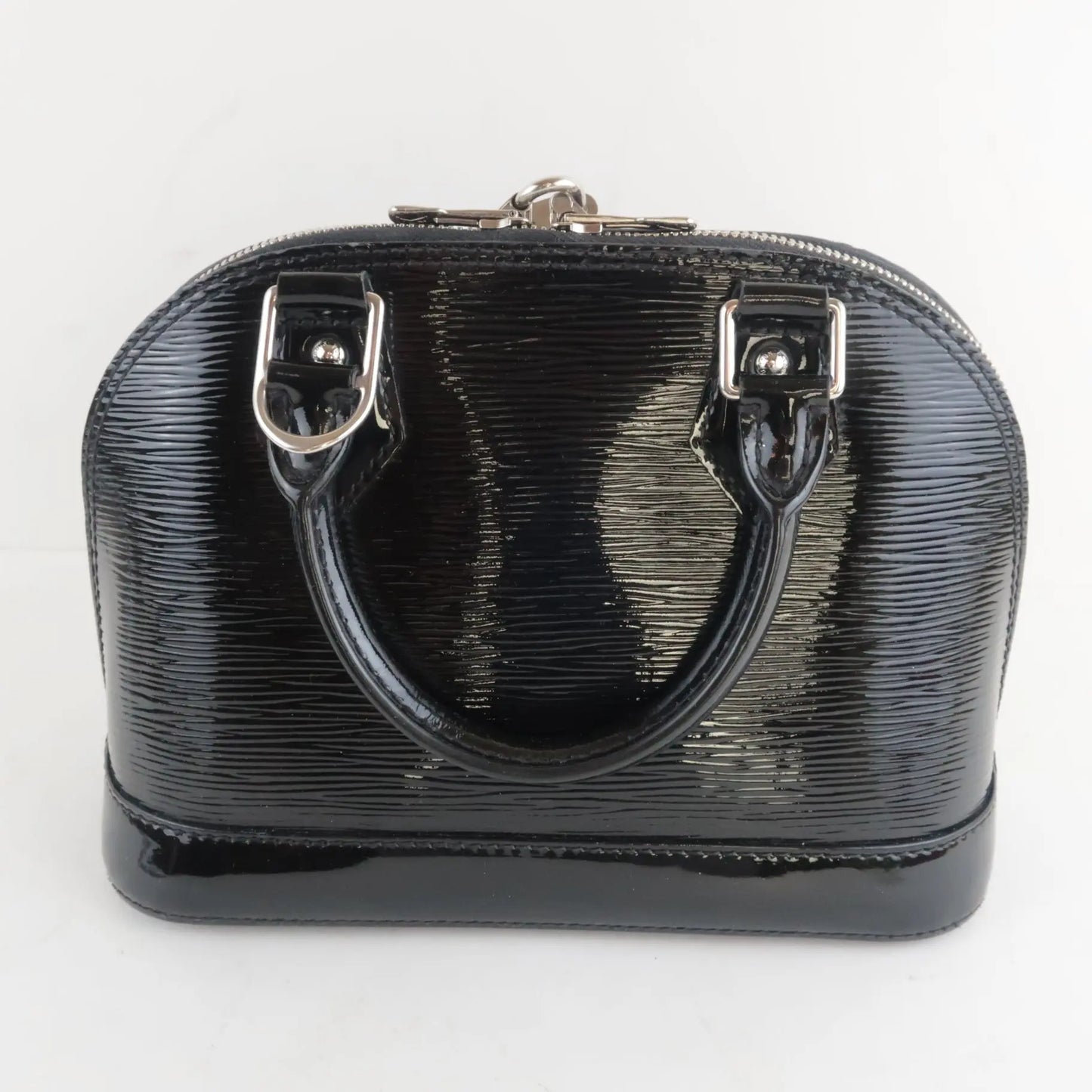 Load image into Gallery viewer, Louis Vuitton Louis Vuitton Black Noir Epi Electric Alma BB Bag LVBagaholic
