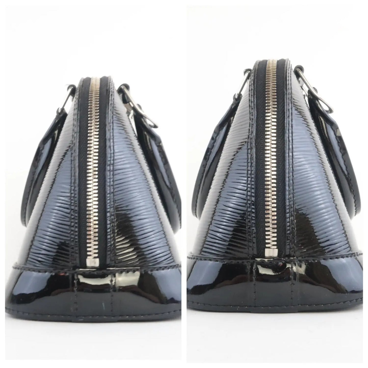 Louis Vuitton Black Noir Epi Electric Alma BB Bag – Bagaholic