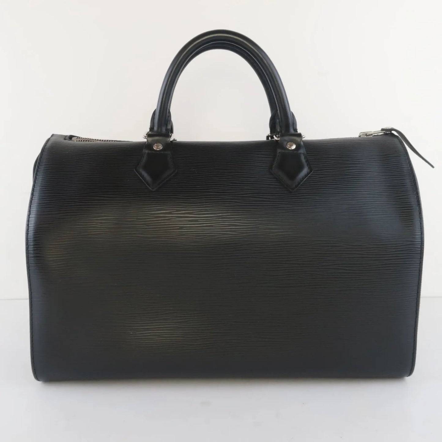 Louis Vuitton Louis Vuitton Black Noir Epi Vintage Speedy 35 Bag (733) LVBagaholic