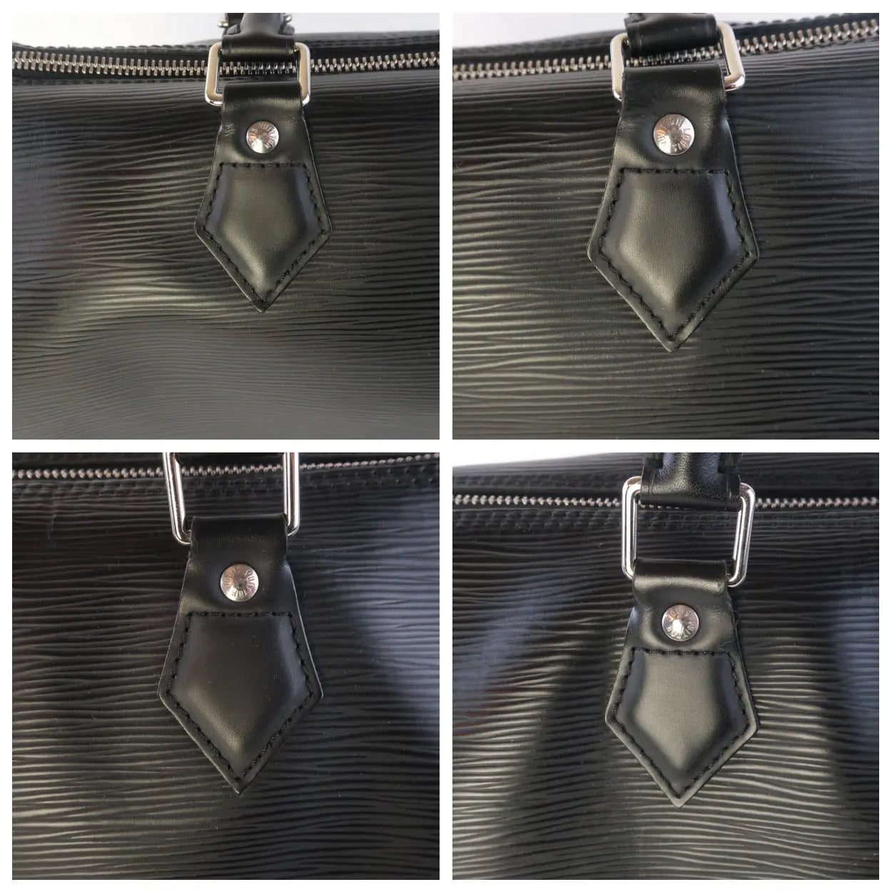 Louis Vuitton Black Epi Leather Speedy 35 Boston GM Bag 862239