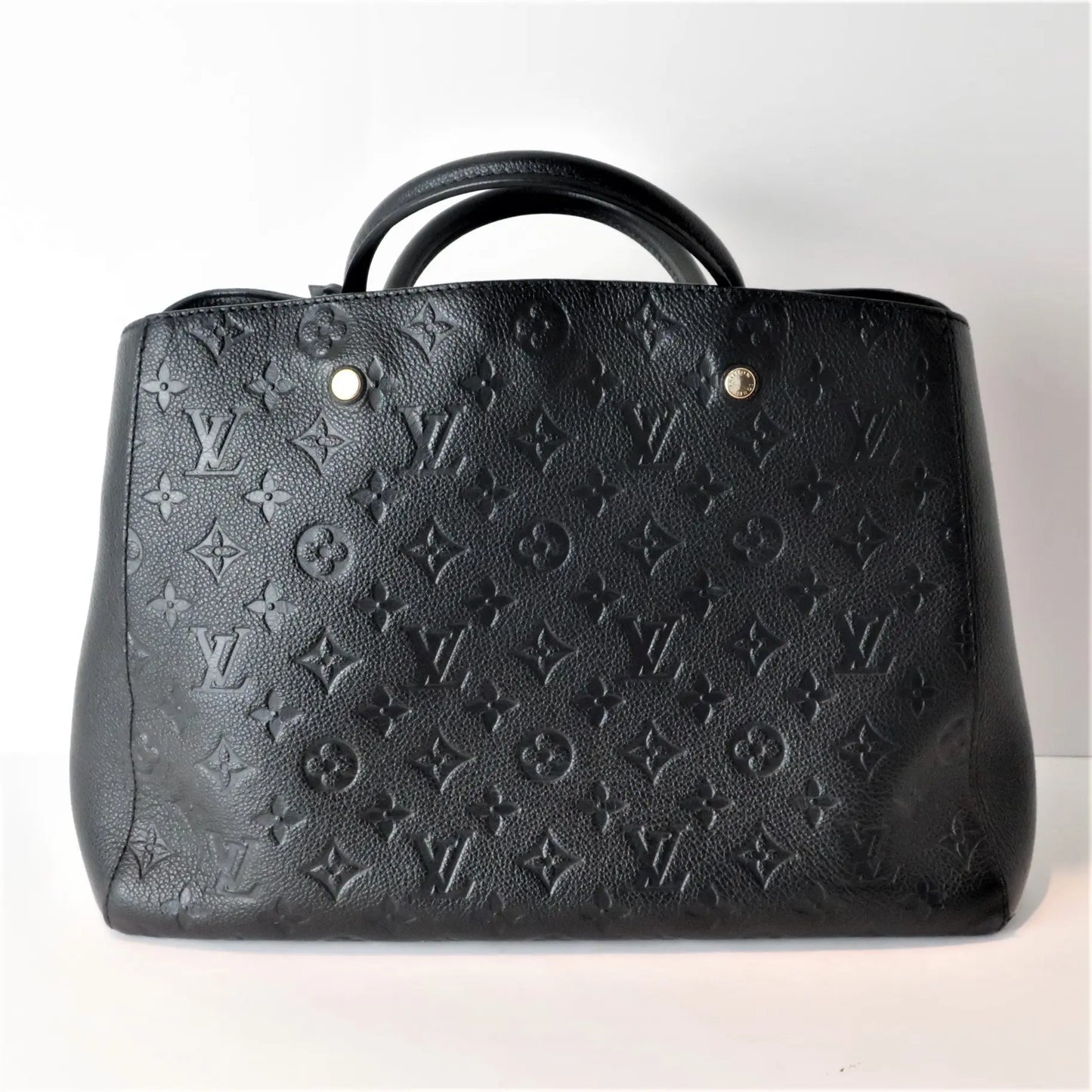 Louis Vuitton Black Empreinte Montaigne GM bag – Bagaholic