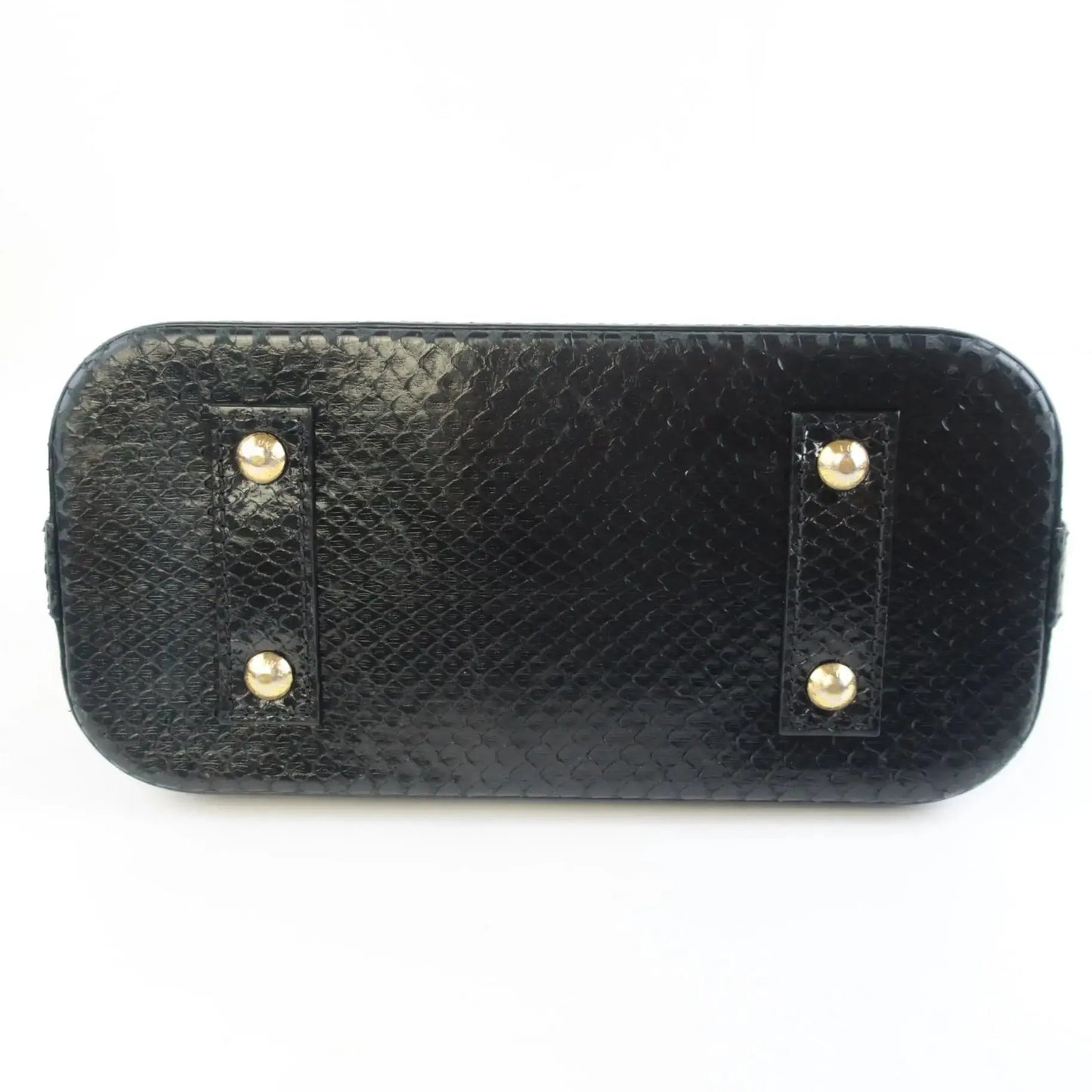 Louis Vuitton Black Python Alma BB Crossbody Bag (621) - Reetzy