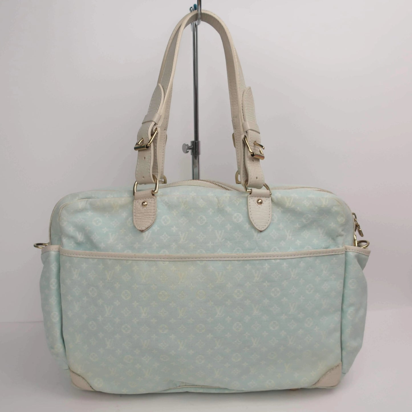 Louis Vuitton Navy Monogram Mini Lin Denise Diaper Baby Bag 863011