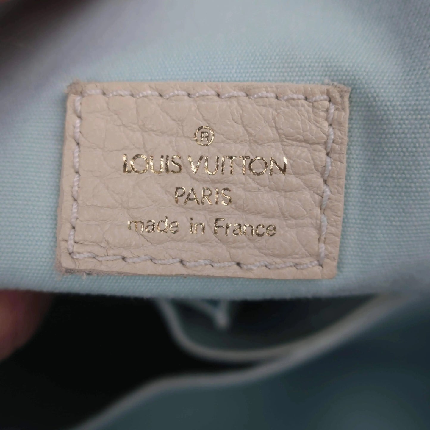 Louis Vuitton Light Blue Monogram Mini Lin Diaper Bag Louis Vuitton