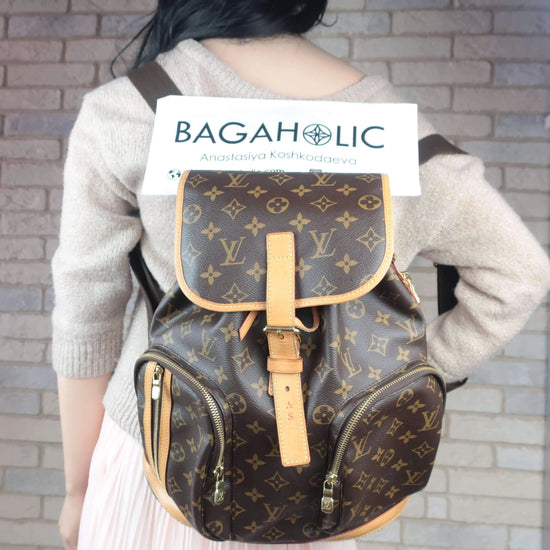 louis vuitton bosphore backpack discontinued Louis Vuitton Bosphore Monogram Backpack (AS initials) – Bagaholic