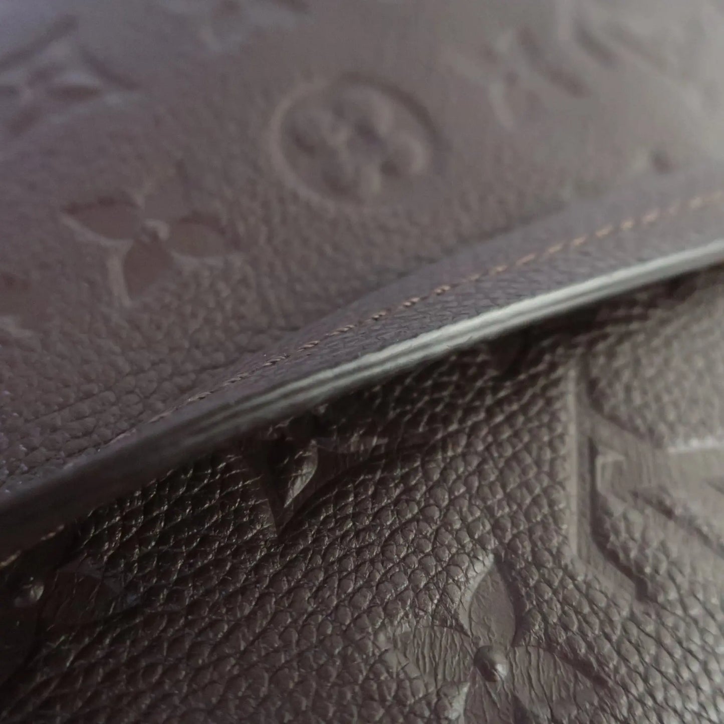 Louis Vuitton Terre Monogram Empreinte Leather Audacieuse PM Bag