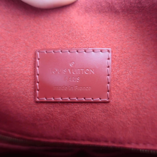 Louis Vuitton Louis Vuitton Caissa Hobo Damier Ebene Red bag LVBagaholic