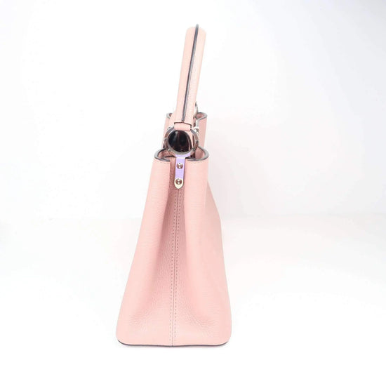 Louis Vuitton Louis Vuitton Capucines MM Magnolia Pink Taurillion Bag LVBagaholic