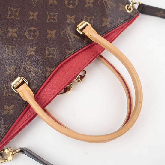 Louis Vuitton Louis Vuitton Cerise Monogram Canvas Pallas MM Bag LVBagaholic