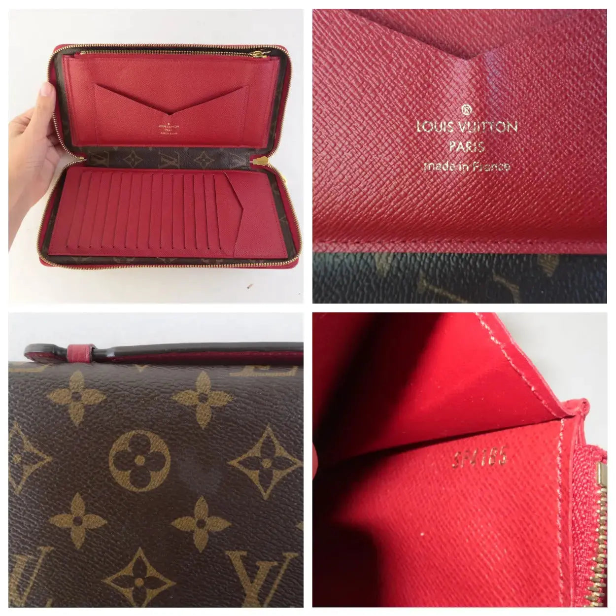 Louis Vuitton Red Leather ref.1037939 - Joli Closet