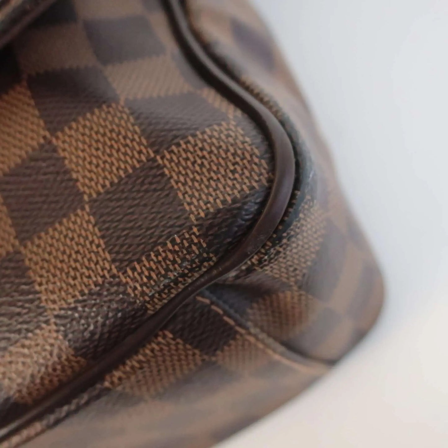 Authentic Louis Vuitton LV Hand Bag Shelton Beige Monogram Matt w LV Dust  bag
