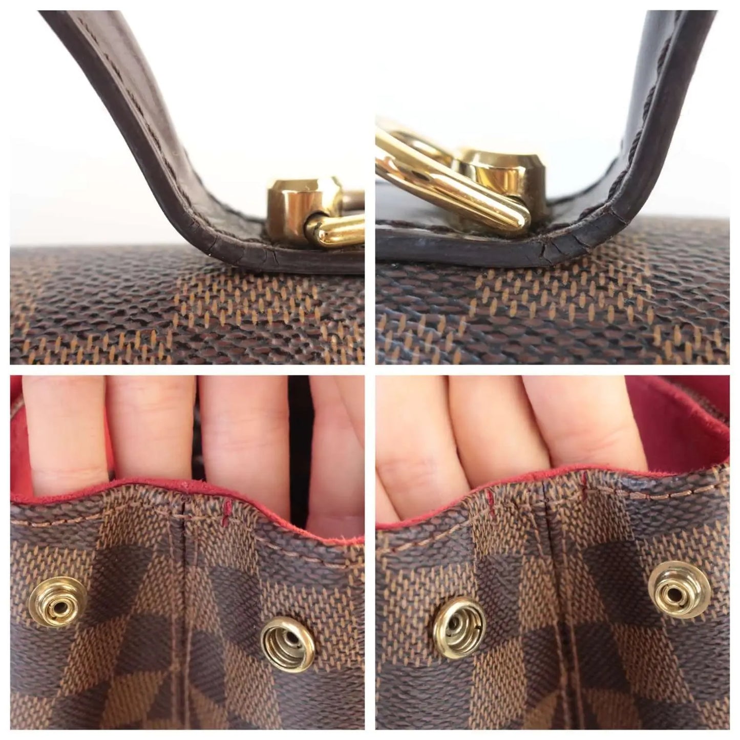 Louis Vuitton Louis Vuitton Damier Ebene Bergamo GM bag LVBagaholic