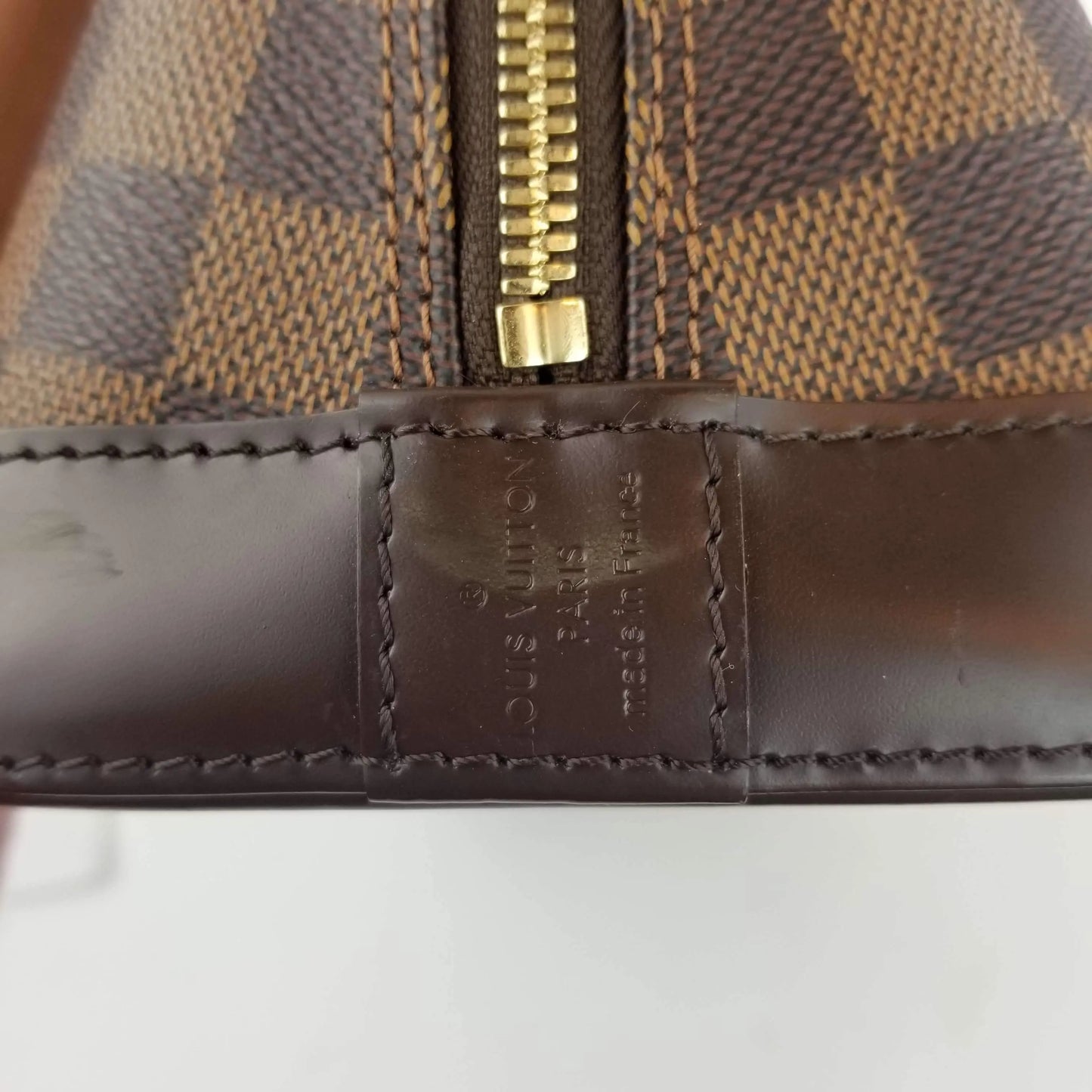 Louis Vuitton Louis Vuitton Damier Ebene Canvas Alma PM Bag LVBagaholic