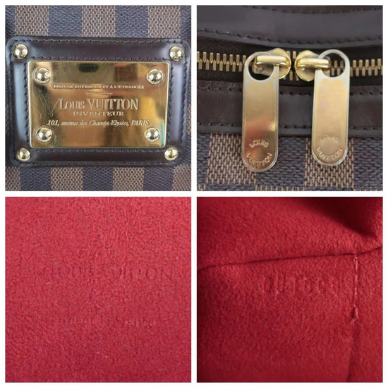 Louis Vuitton Louis Vuitton Damier Ebene Canvas Berkeley Bag LVBagaholic