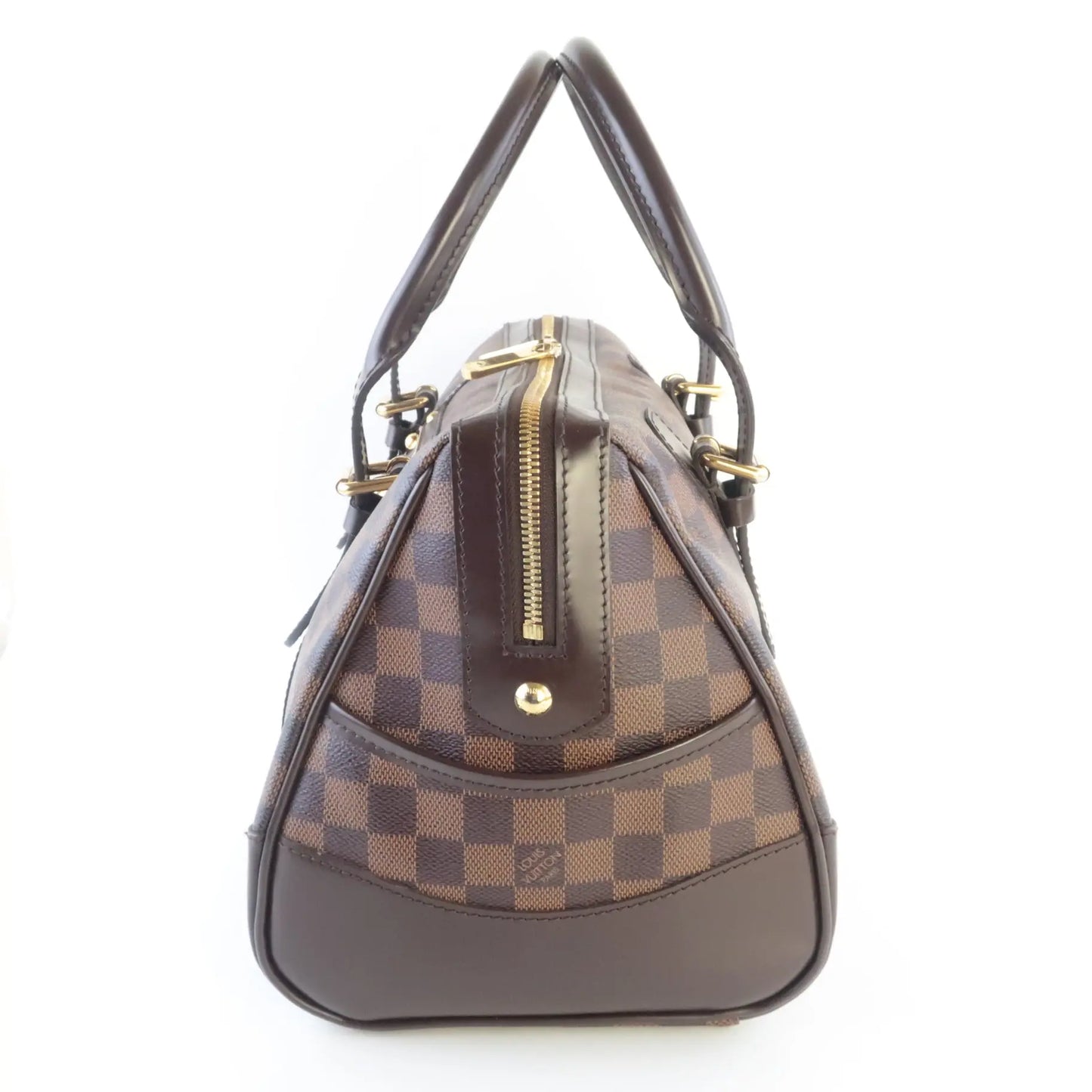 Berkeley cloth handbag Louis Vuitton Beige in Cloth - 25253164
