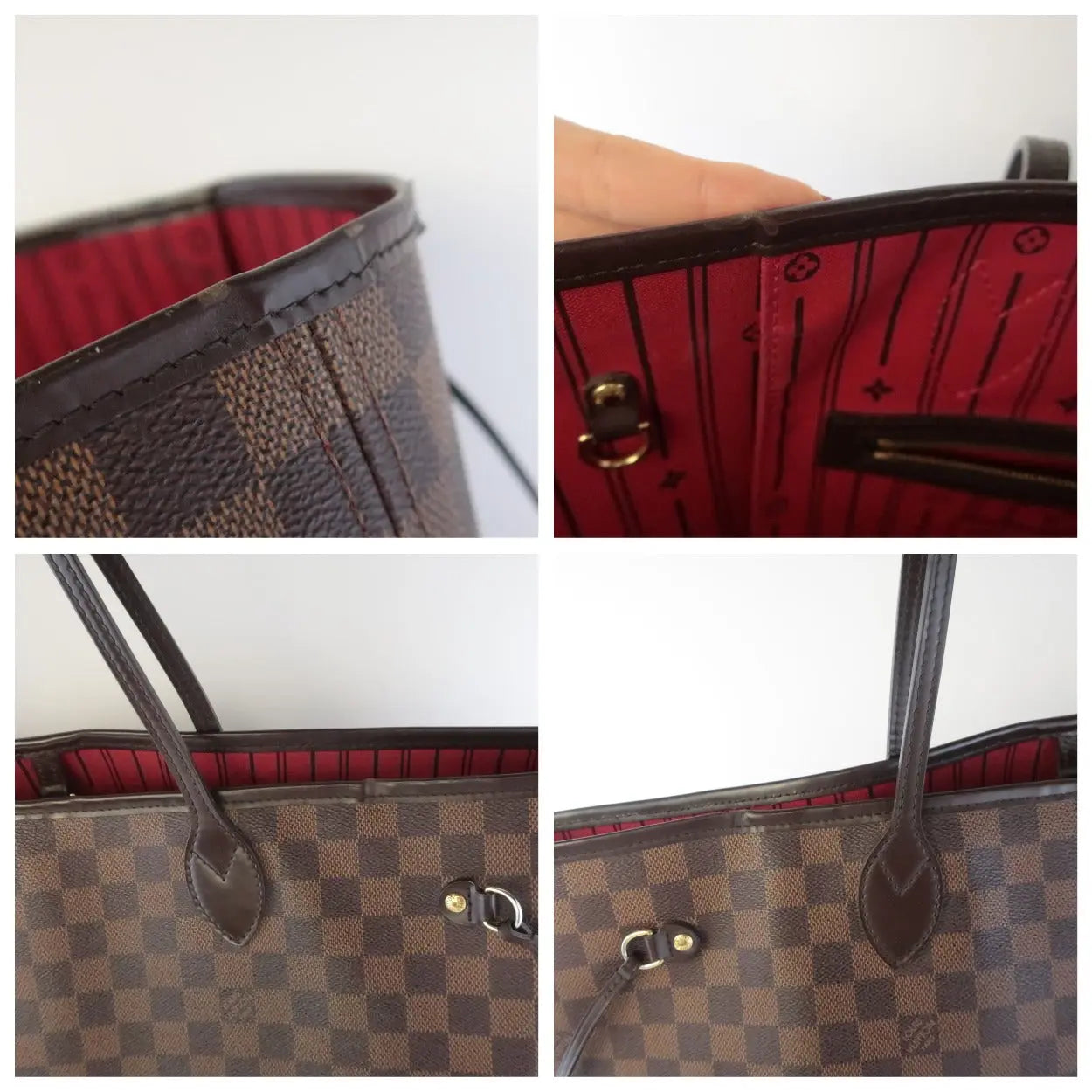 Load image into Gallery viewer, Louis Vuitton Louis Vuitton Damier Ebene Canvas Neverfull GM Shoulder Bag LVBagaholic
