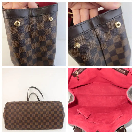 Louis Vuitton Damier Ebene Hampstead MM - Brown Shoulder Bags, Handbags -  LOU702246