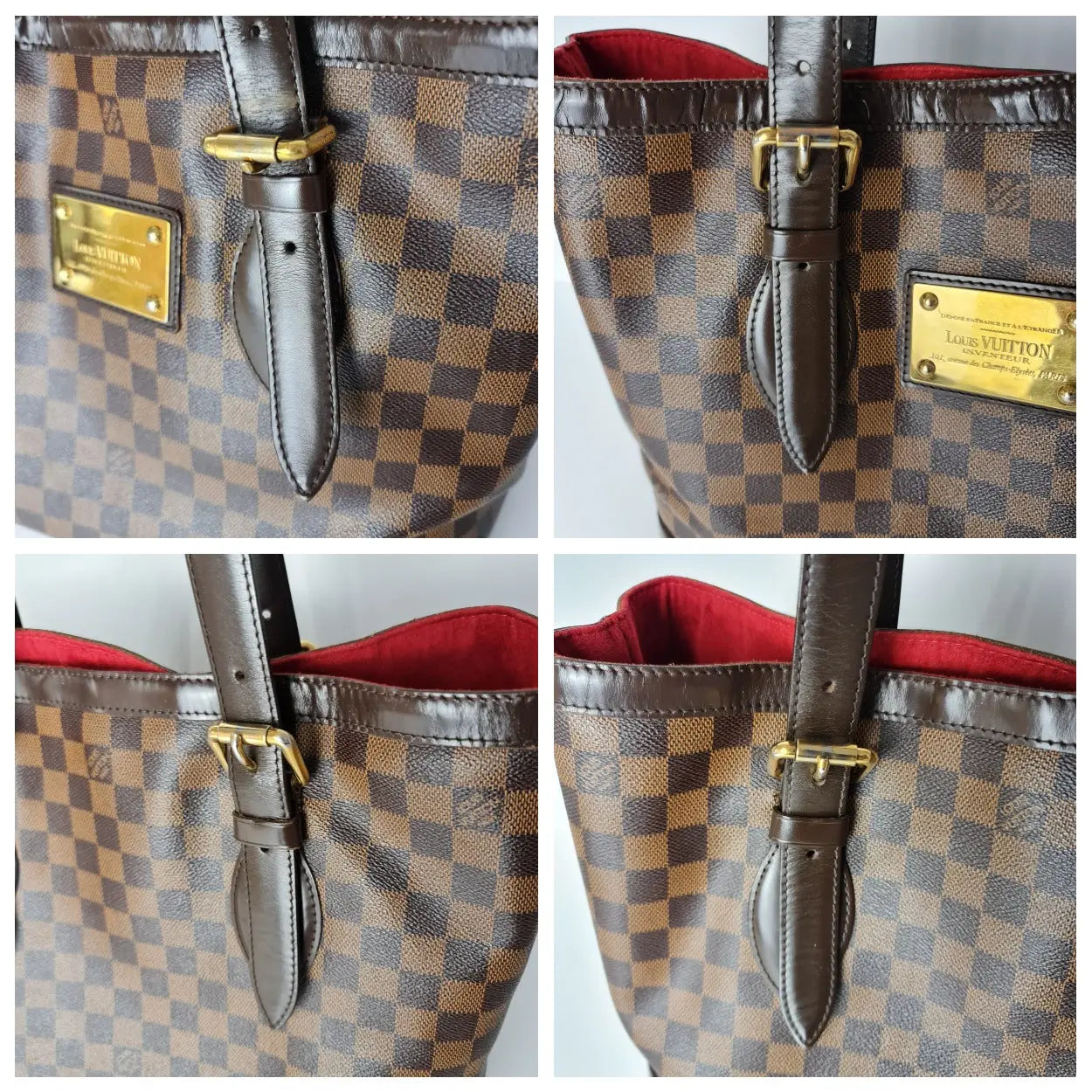 Louis Vuitton Louis Vuitton Damier Ebene Hampstead MM Shoulder bag (757) LVBagaholic