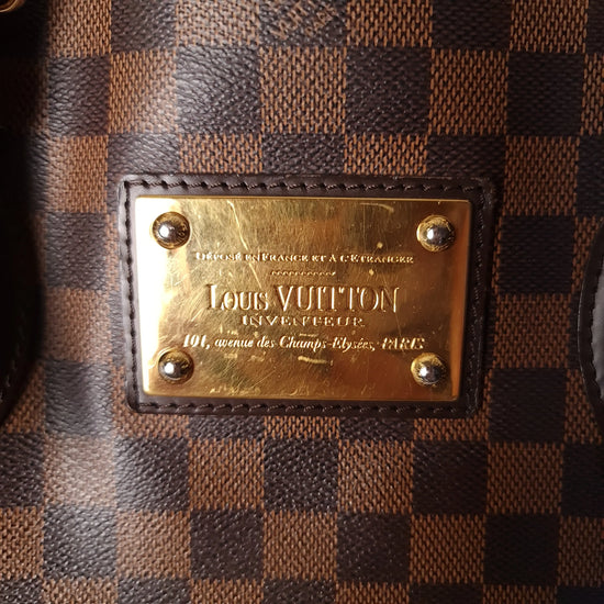 Cargar imagen en el visor de la galería, Louis Vuitton Louis Vuitton Damier Ebene Hampstead MM Shoulder bag (758) LVBagaholic
