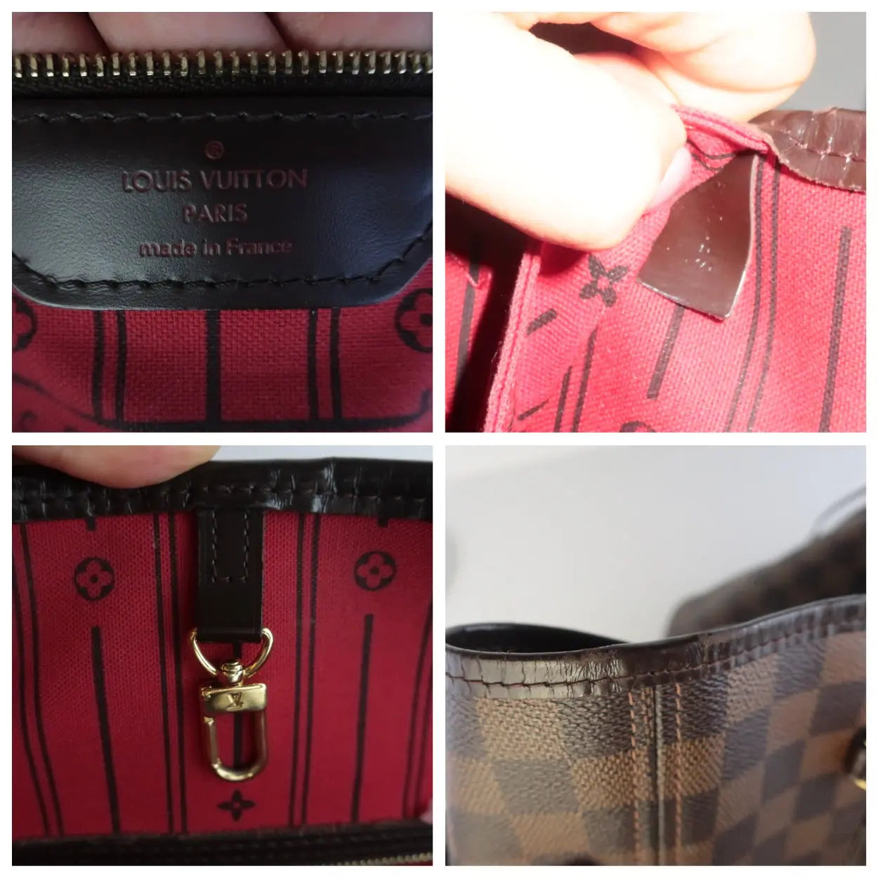 Louis Vuitton Damier Ebene Favorite MM Shoulder Bag (SHF-22637