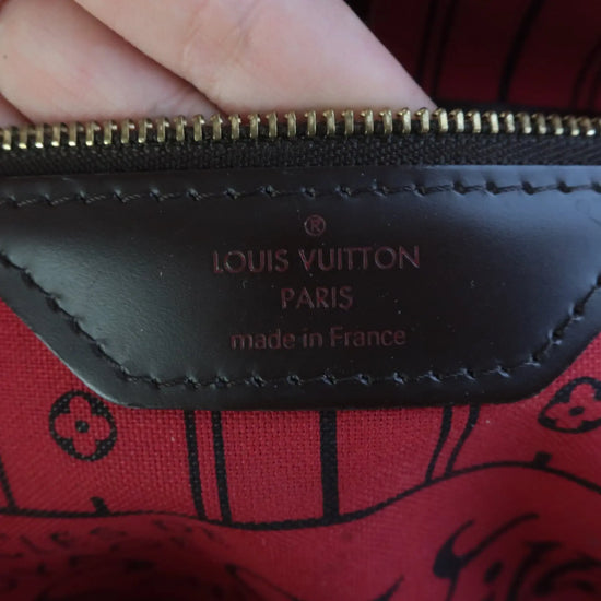 Louis Vuitton Louis Vuitton Damier Ebene Neverfull MM Shoulder bag (737) LVBagaholic