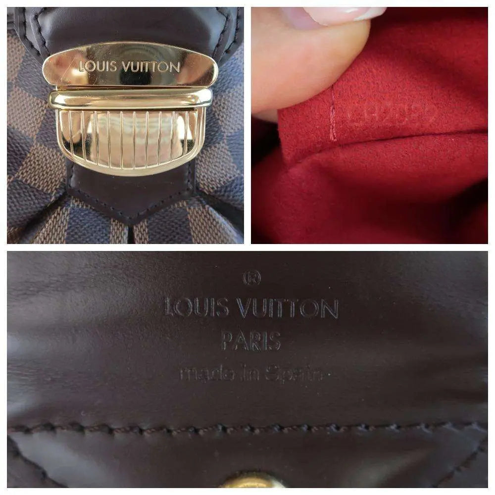 Louis Vuitton Damier Ebene Sistina GM Bag – Bagaholic