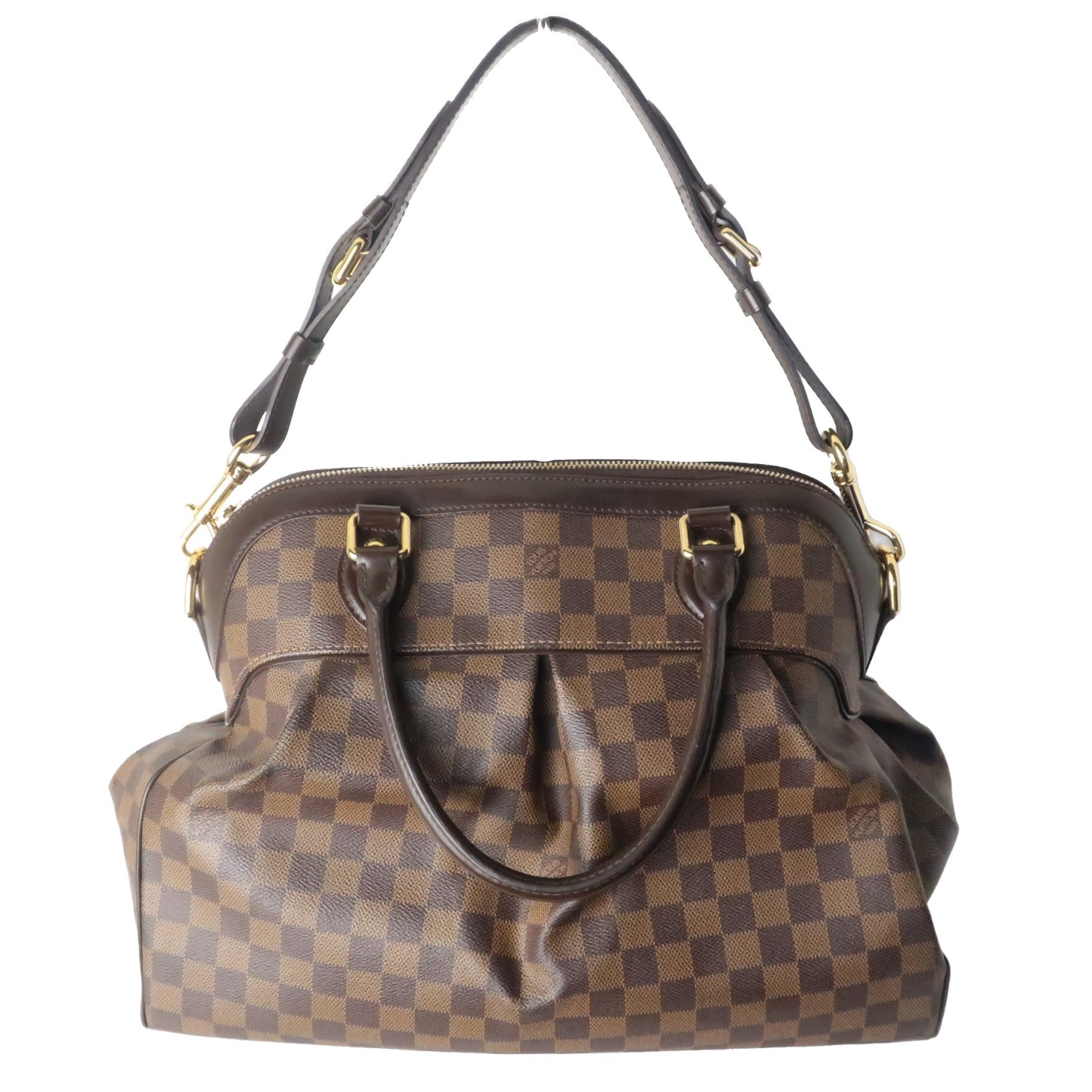 Louis Vuitton Louis Vuitton Damier Ebene Trevi GM Shoulder Bag (776) LVBagaholic